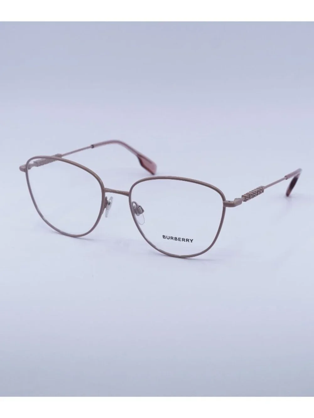 Burberry BE1376 1343 Eyeglasses Pink 53mm Cat Eye Frame